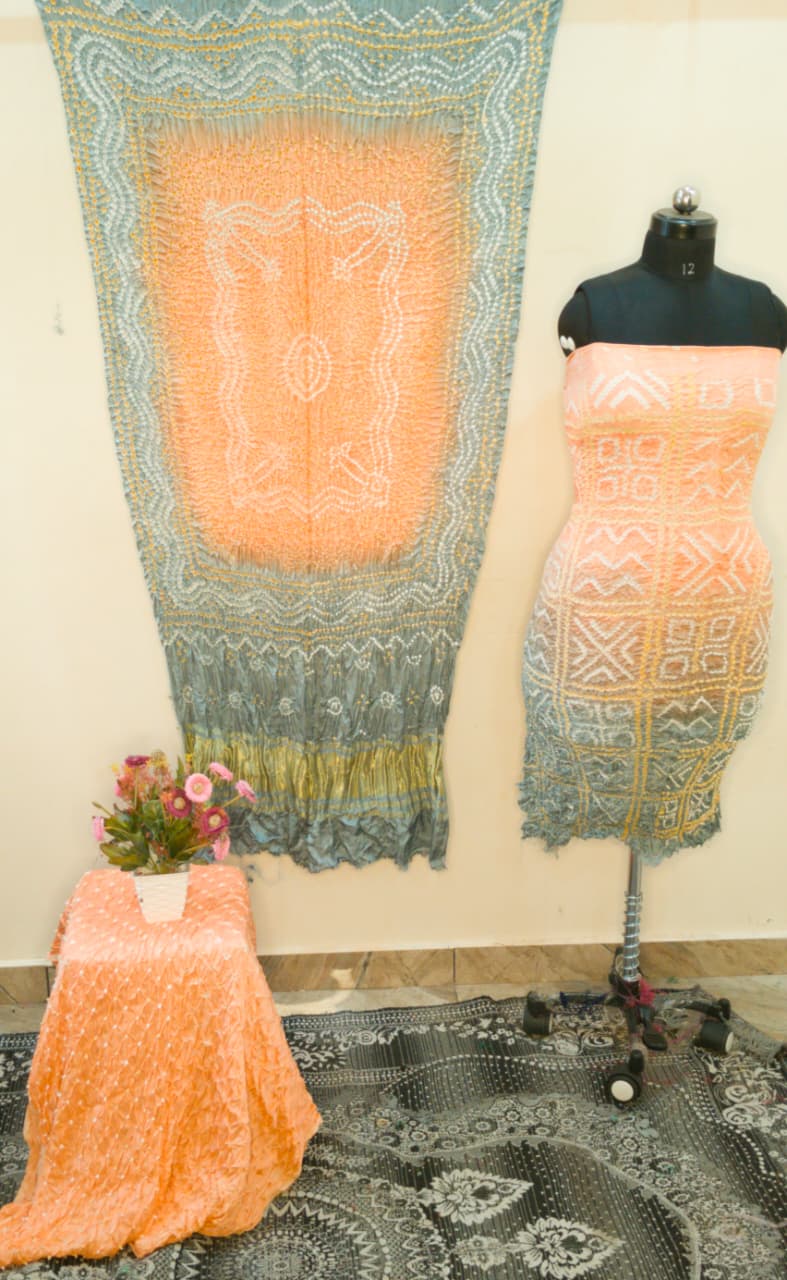 SWADESHI SOUL Bandhej Dress